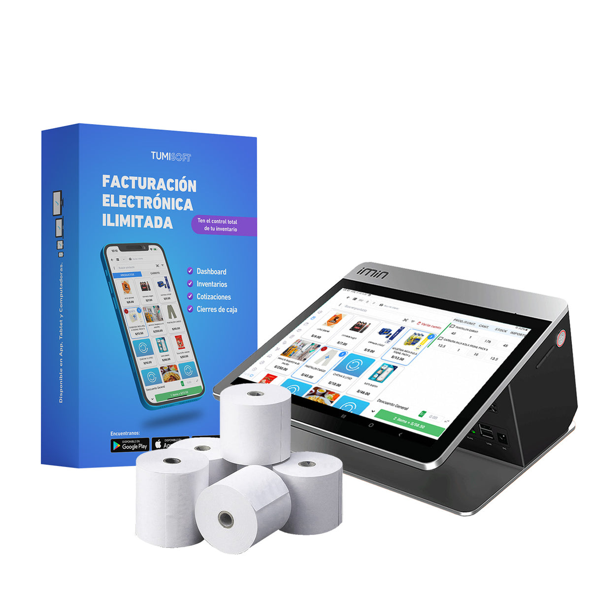 COMBO IMIN FALCÓN 1 - 4 GB - Tumisoft - POS #1 de Perú