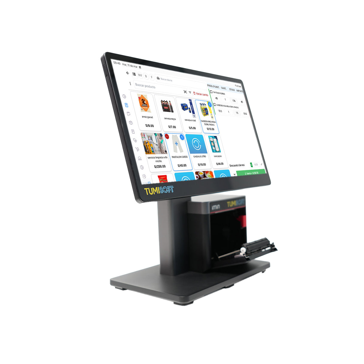 Swan 2 - iMin punto de venta - Tumisoft - POS #1 de Perú