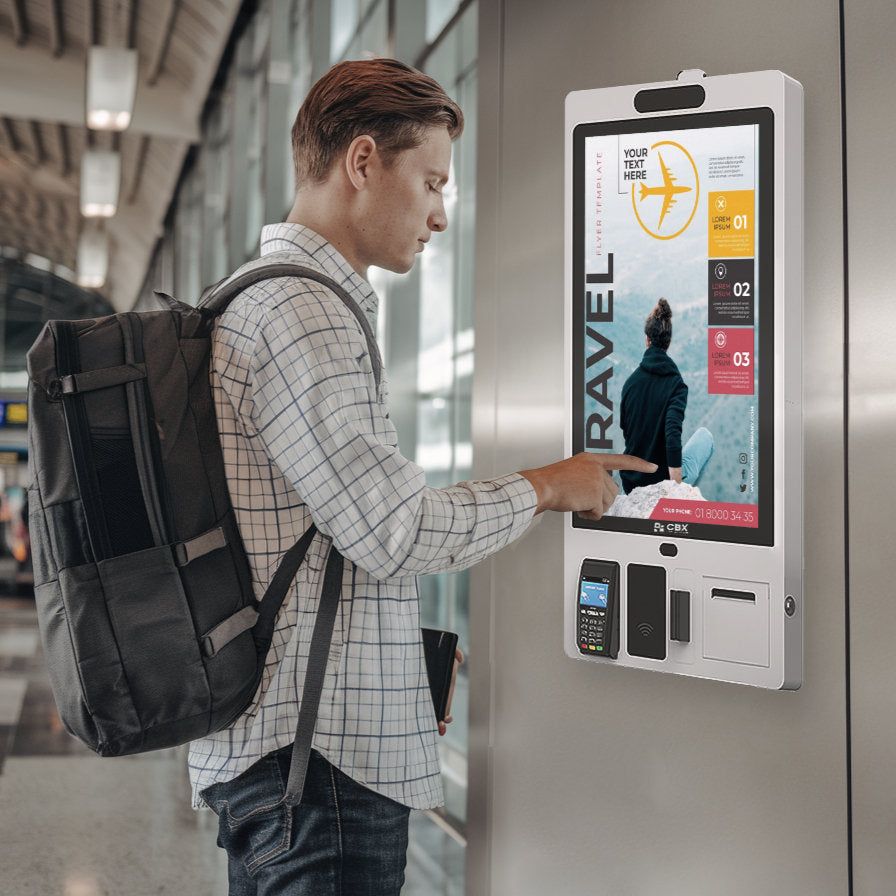 KPOS-S32 – Kiosko de Autoservicio Inteligente 32”