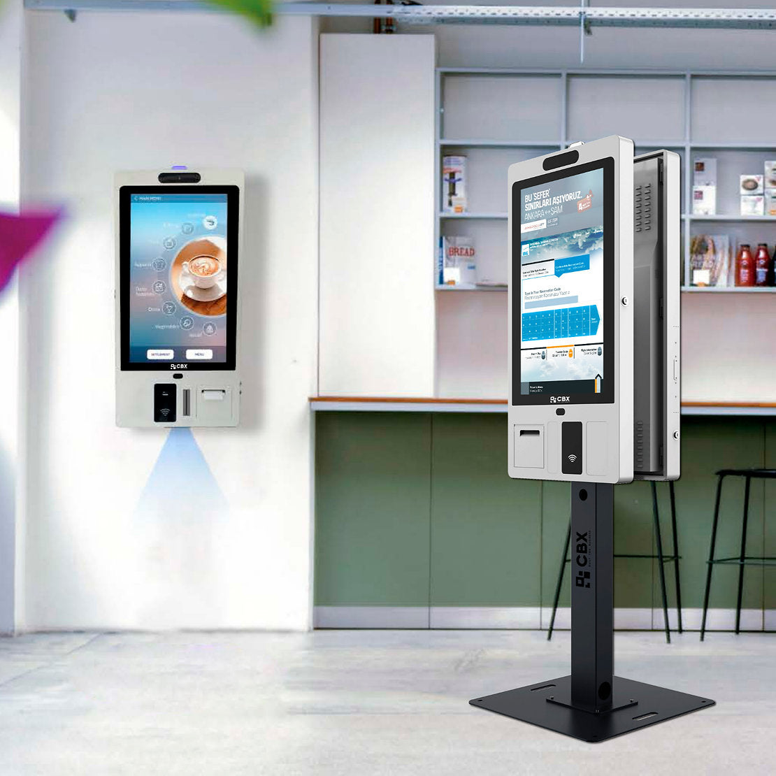 KPOS-S32 – Kiosko de Autoservicio Inteligente 32”