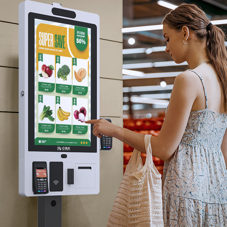 KPOS-S32 – Kiosko de Autoservicio Inteligente 32”