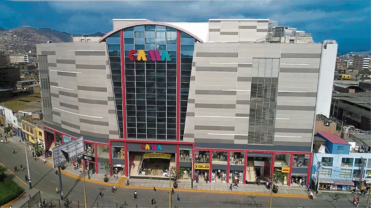 Fachada de Gama Moda Plaza en Gamarra, donde está el stand de TumiSoft